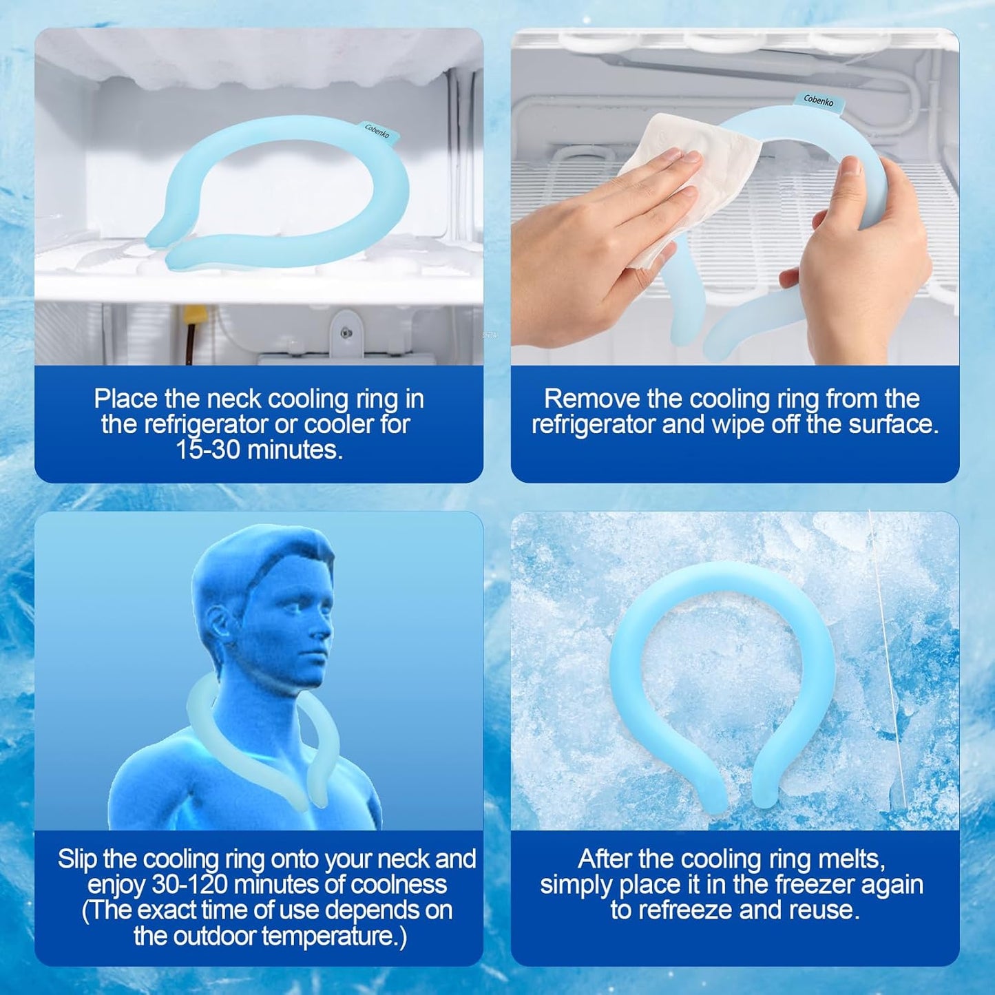 Wilder Glacier Neck Cooling Tube